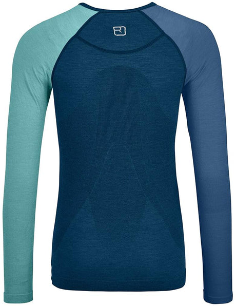 T-shirt lana merino Ortovox 120 comp light long sleeve donna