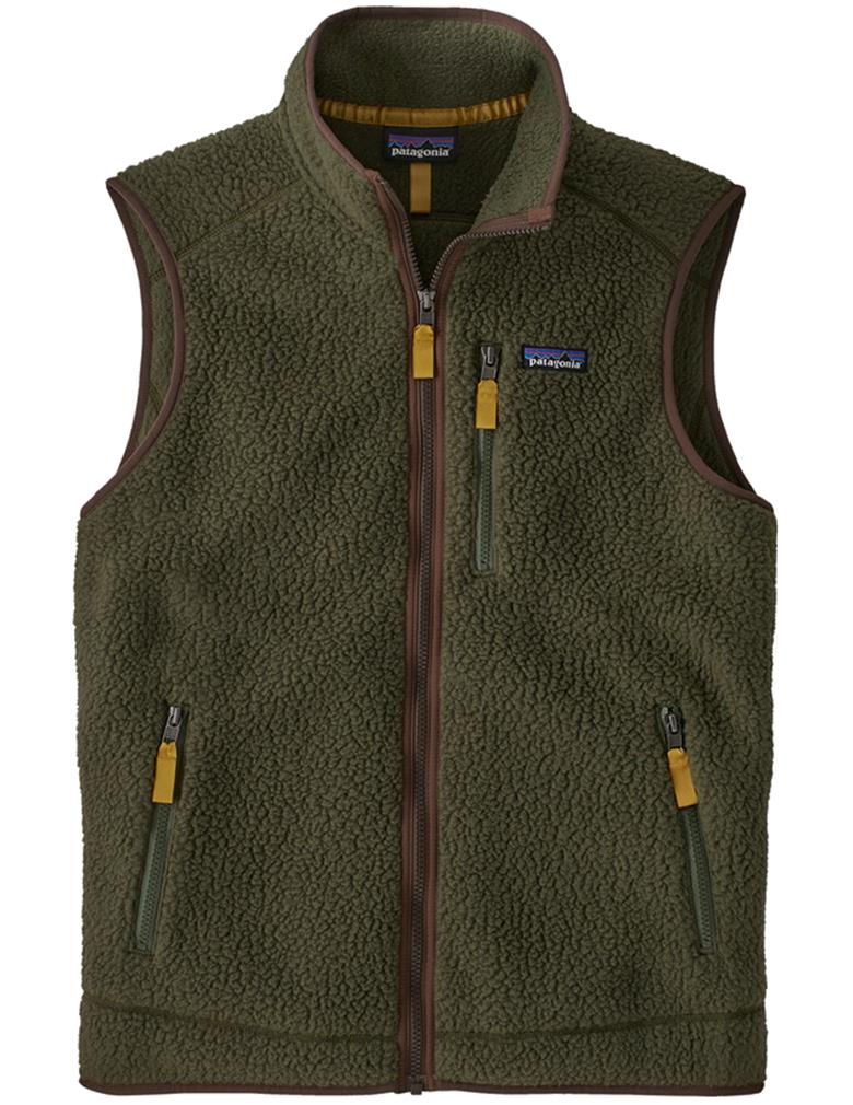 Patagonia retro pile fleece vest uomo