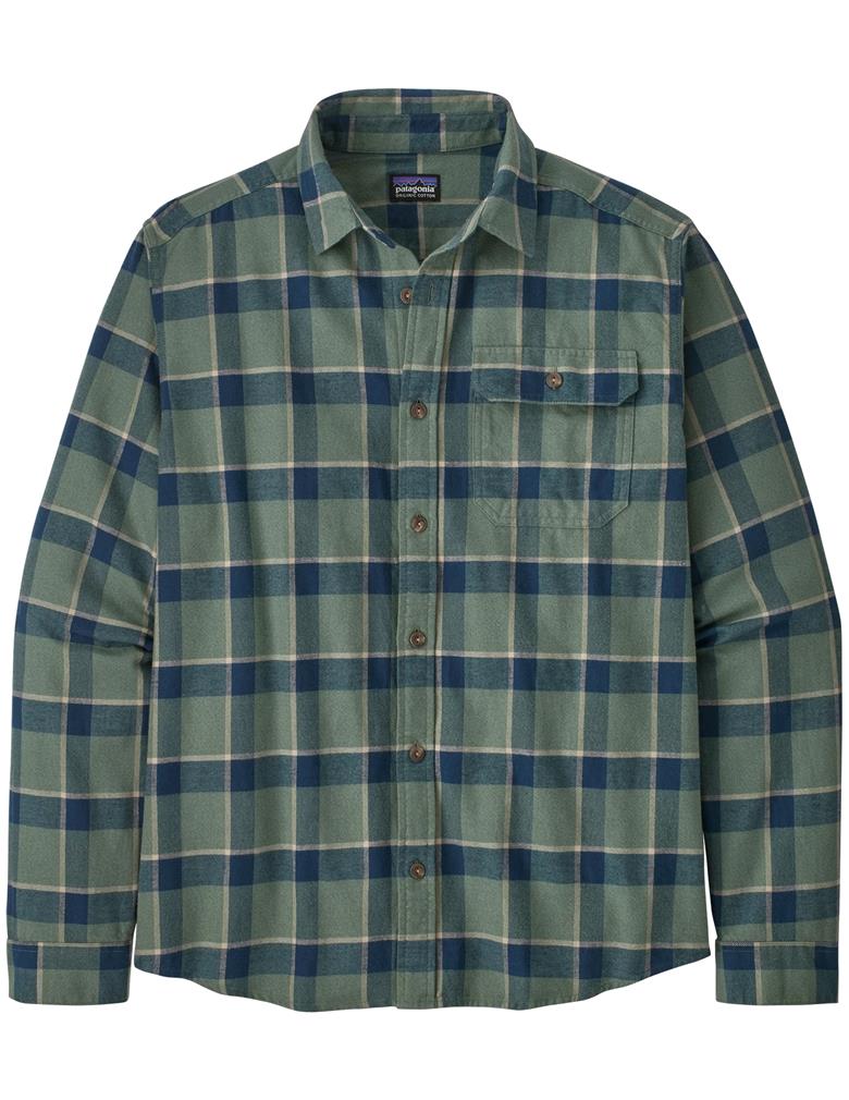 Patagonia long-sleeved cotton in conversion fjord flannel