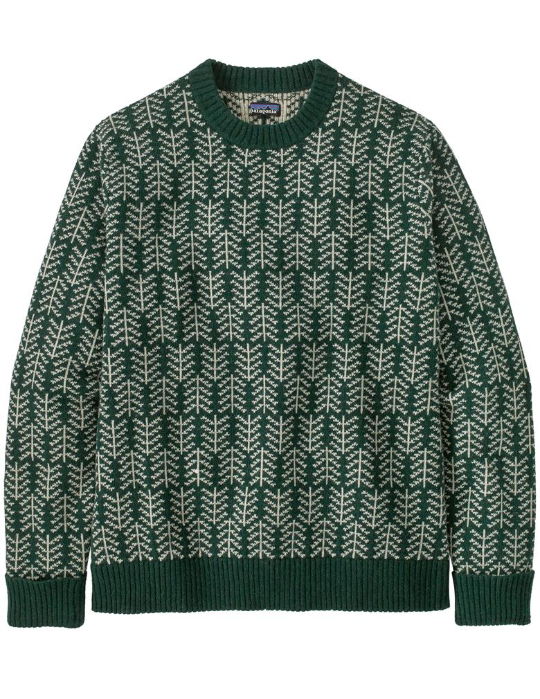 Patagonia recycled wool sweater uomo