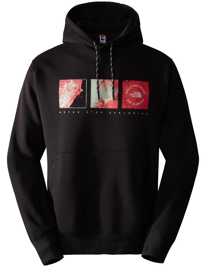 The north face outdoor graphic hoodie uomo