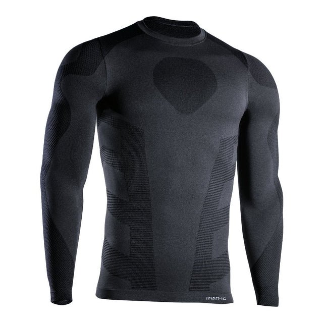 Iron-ic Maglia baselayer felpata I-Soft Warm uomo manica lunga 