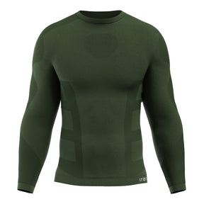 Iron-ic Maglia baselayer felpata I-Soft Warm uomo manica lunga 