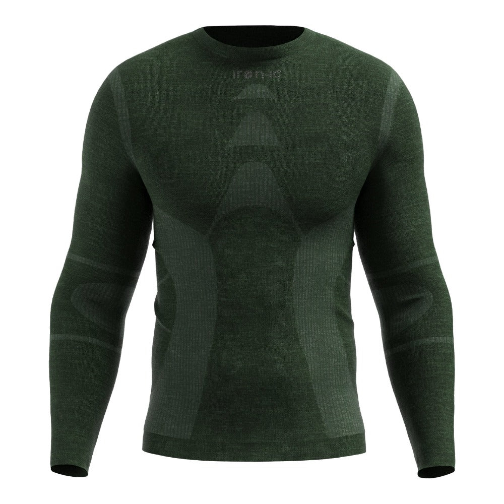 Iron-ic Maglia termica Merino 40 Thermic uomo manica lunga 