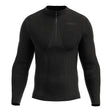 Iron-ic Maglia baselayer 1/2 zip Merino 40 Thermic uomo manica lunga 