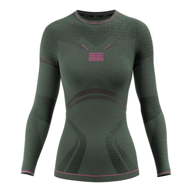 Iron-ic Maglia baselayer termica donna traspirante Impetus Thermic manica lunga 