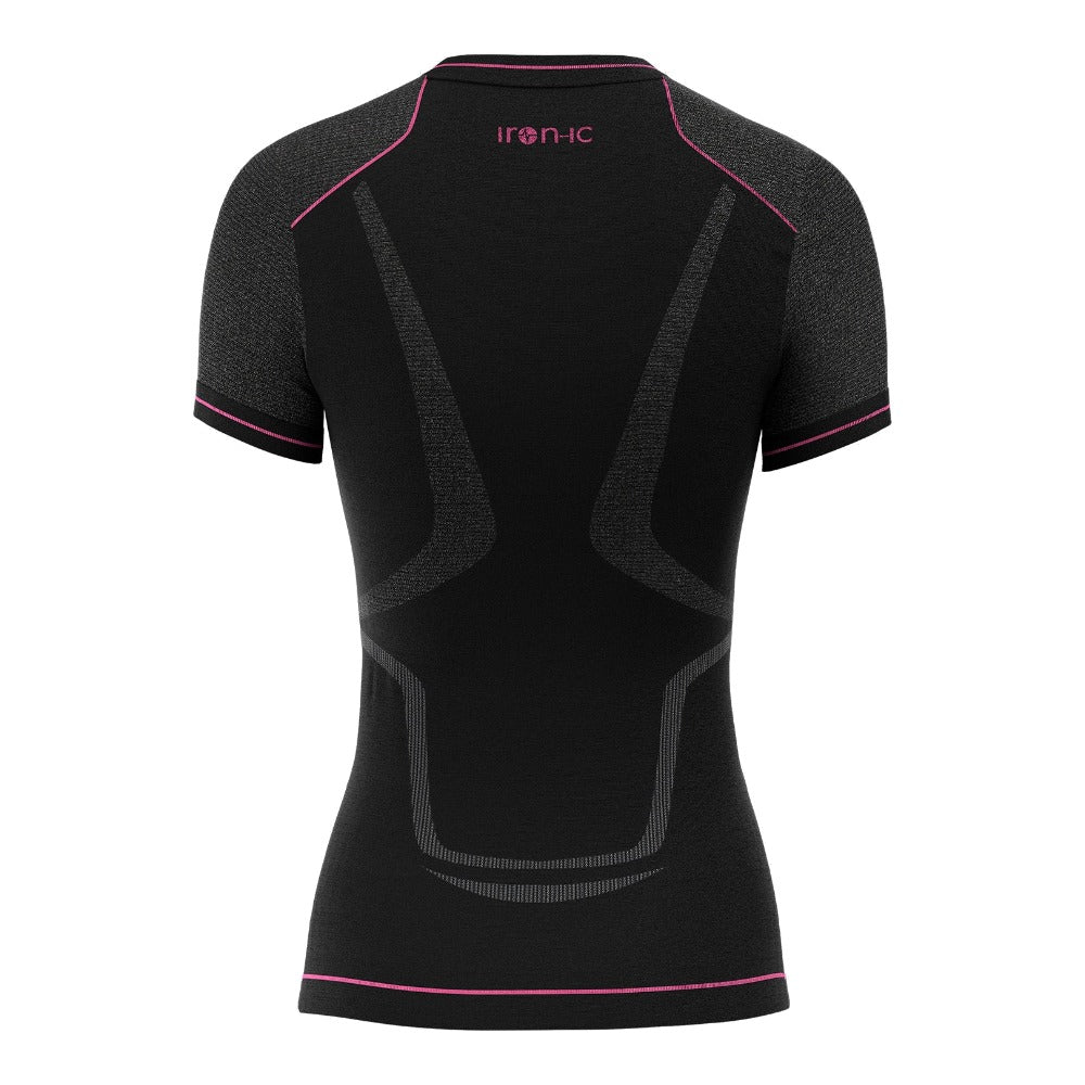 Iron-ic Maglia baselayer termica donna Impetus Thermic maniche corte 
