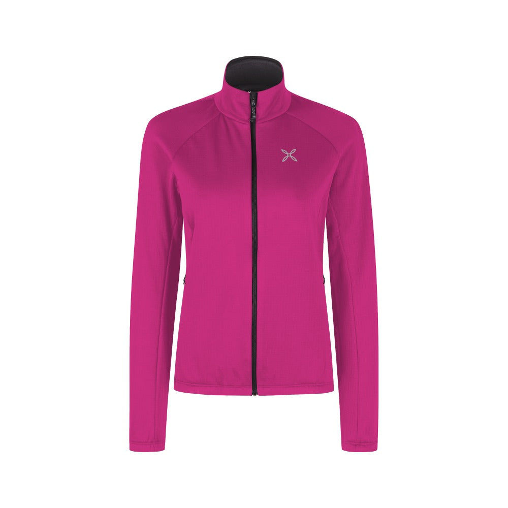 Montura fadis grid maglia woman pile zip integrale donna 