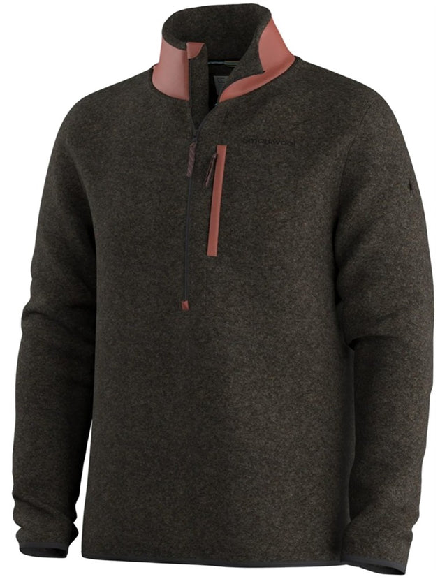Smartwool second cut fleece 1/2 zip pile uomo 