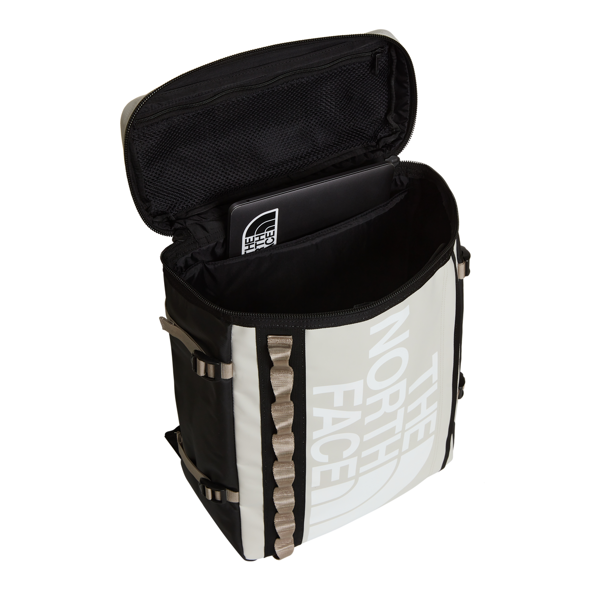 The North Face - Base Camp Fuse Box Base Camp - Cumulus Cloud/TNF Black - vista alternativa 4