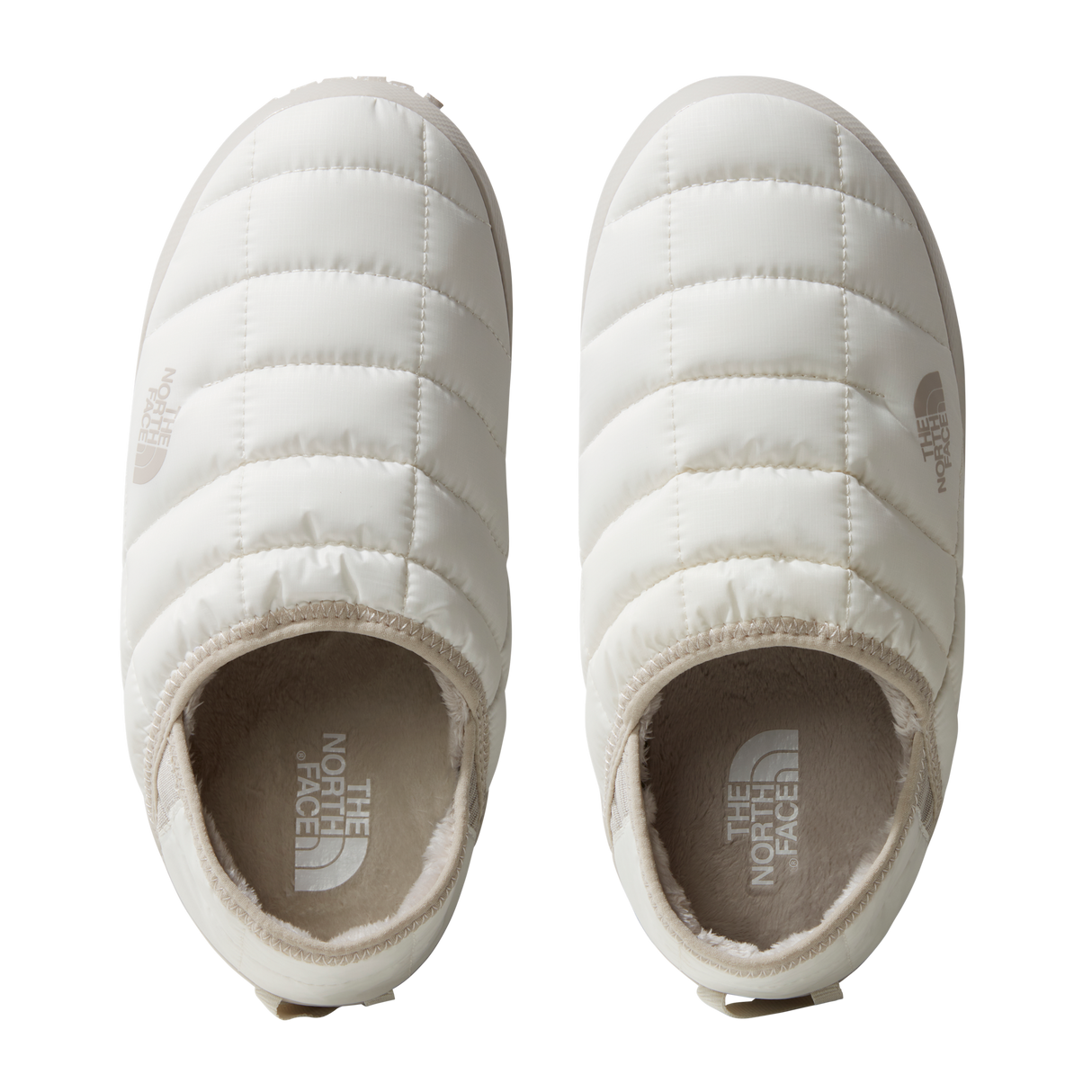 The North Face - Thermoball Traction Mule V Metal Pink/stone da donna - GARDENIA WHITE/SILVERGREY - vista alternativa 2