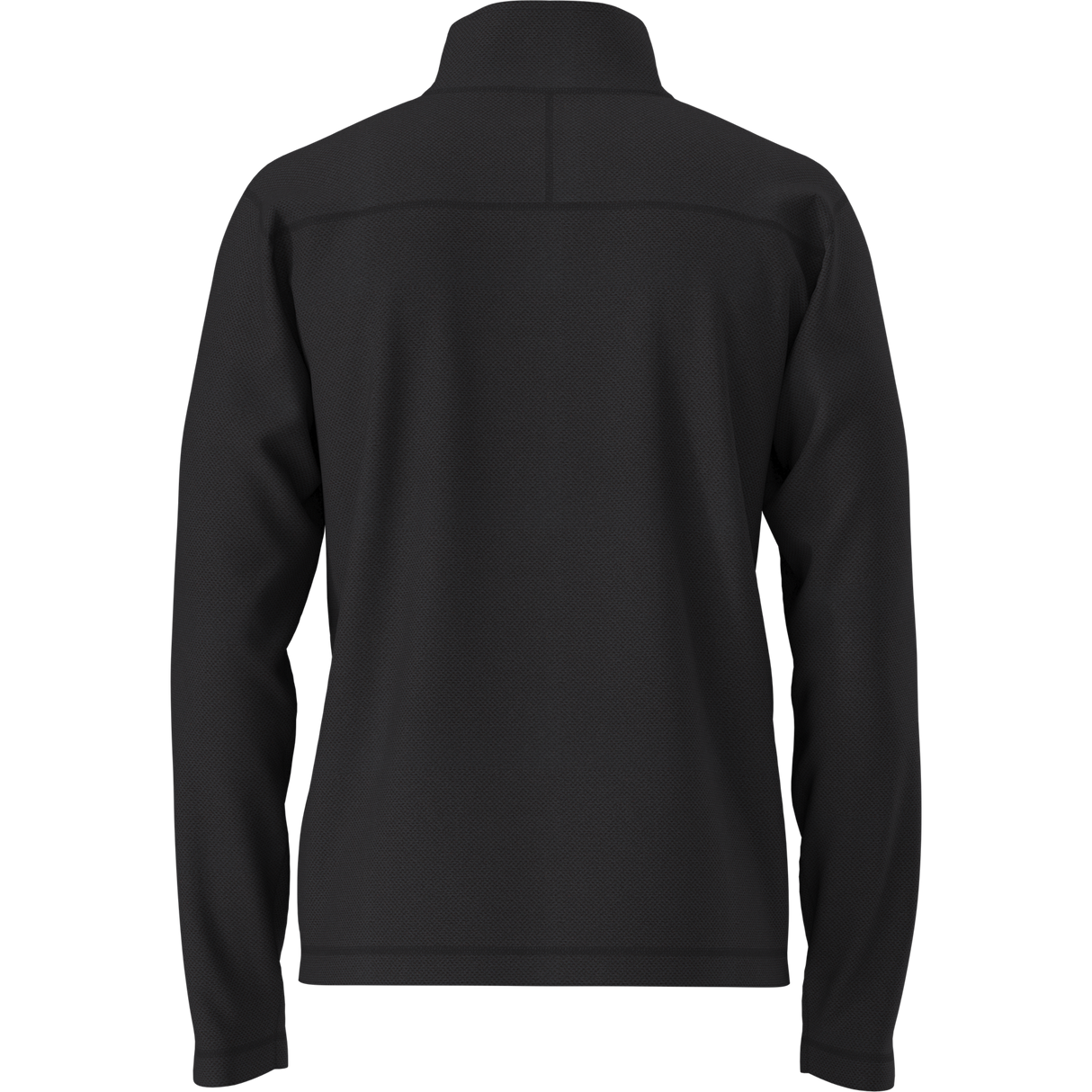 The North Face - Textured Cap Rock 1/4 Zip da uomo - TNF BLACK HEATHER - vista alternativa 1