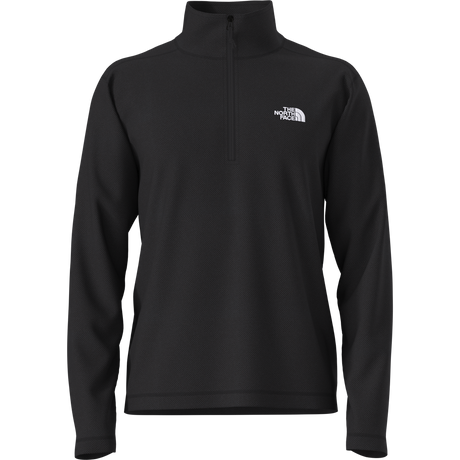 The North Face - Textured Cap Rock 1/4 Zip da uomo - TNF BLACK HEATHER - vista principale