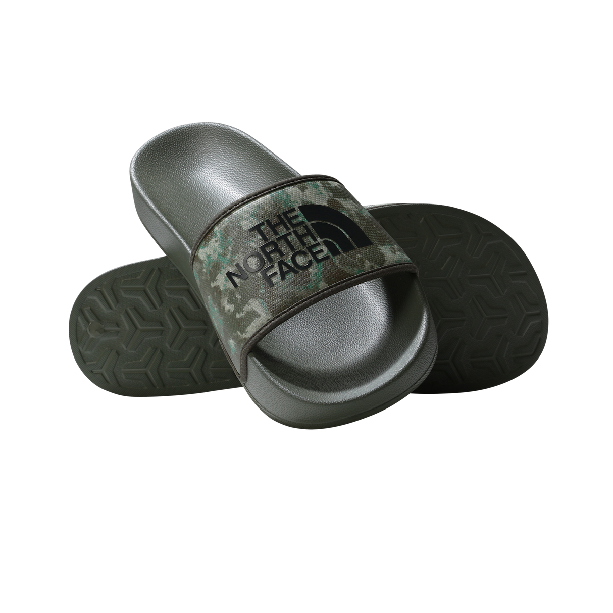The North Face - Base Camp Slide Iii da uomo - MLTRYOLVSTPLDCMPRNT/TNFBK - vista principale