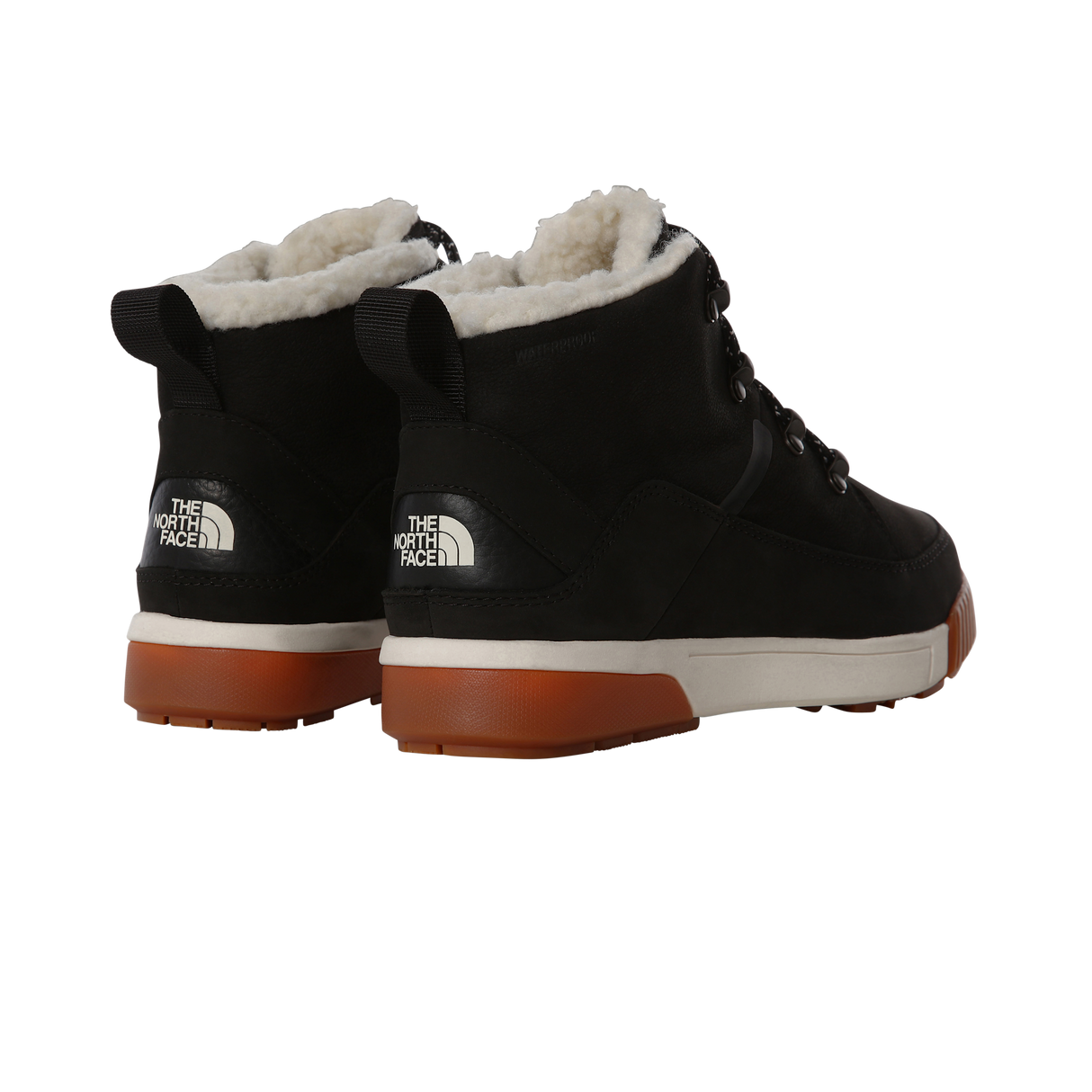 The North Face - Sierra Mid Lace Wp Tnf Black/gardenia White da donna - TNFBK/GRDNIAWHT - vista alternativa 2