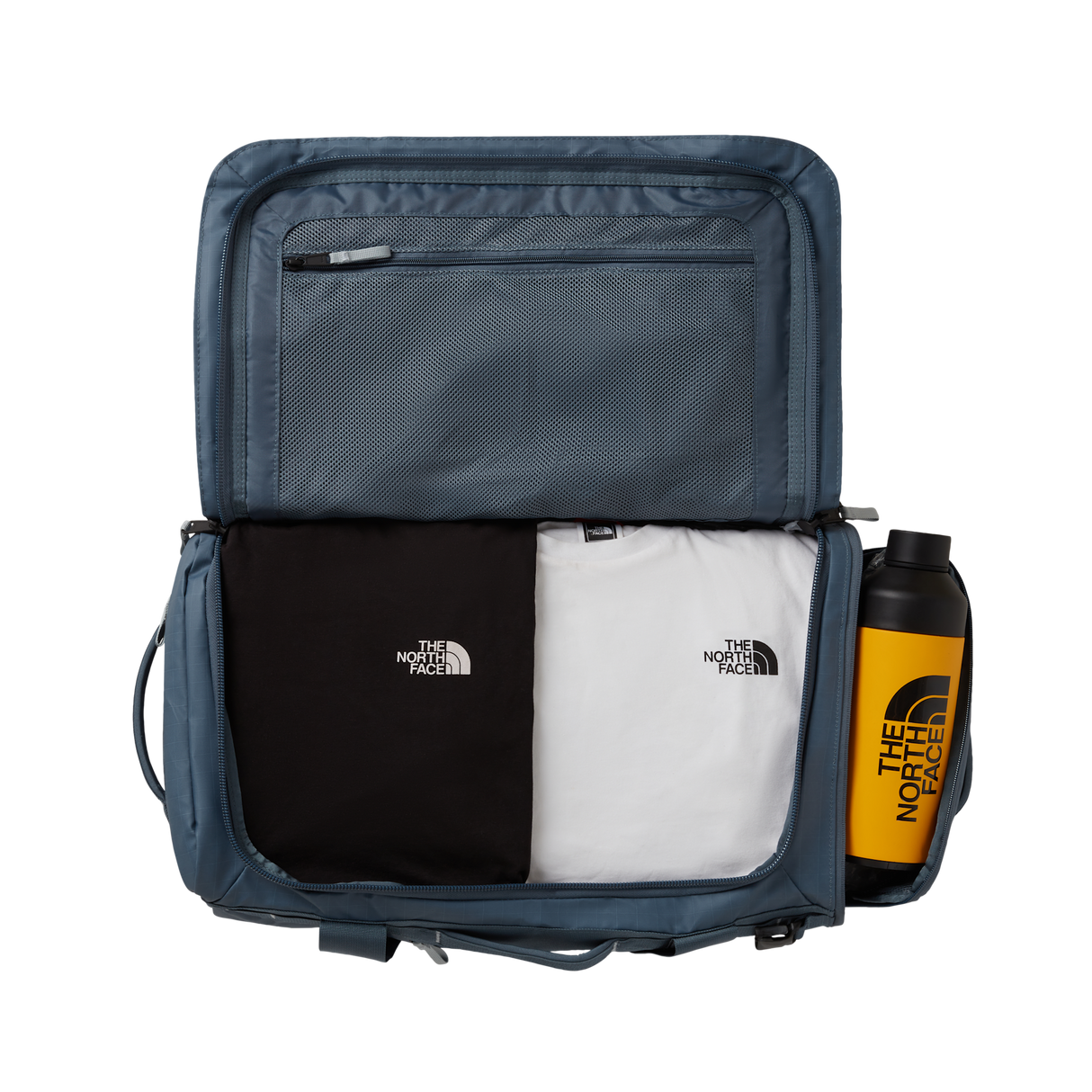 The North Face - Base Camp Voyager Duffel 42l Base Camp - Granite Grey/Frost Grey - vista alternativa 2