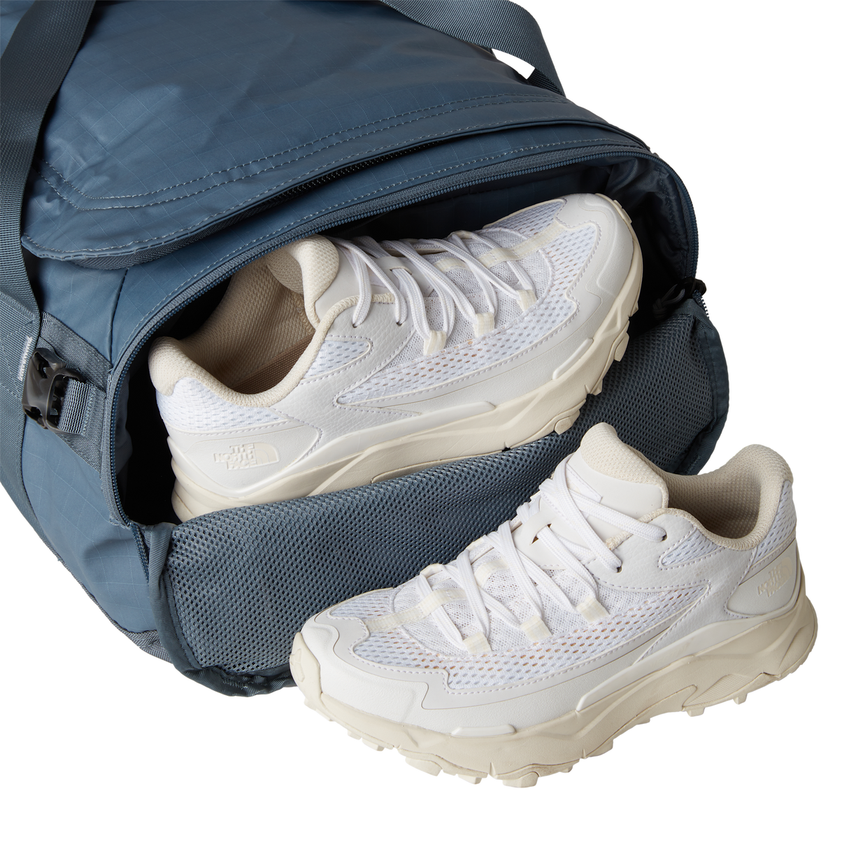 The North Face - Base Camp Voyager Duffel 42l Base Camp - Granite Grey/Frost Grey - vista alternativa 6
