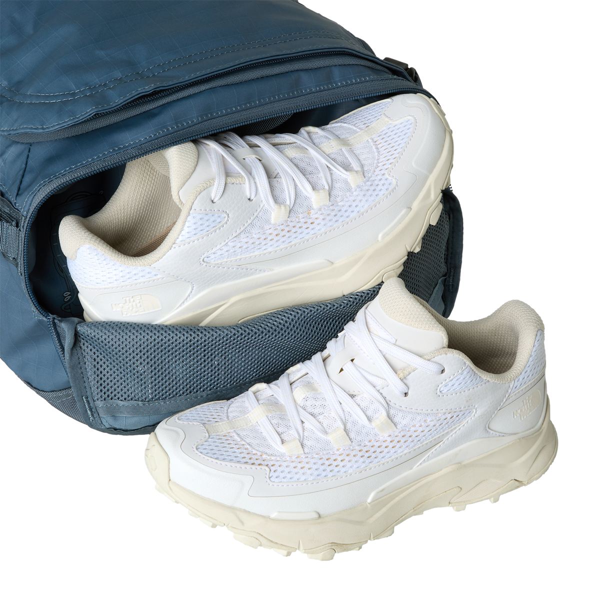 The North Face - Base Camp Voyager Duffel 32l Base Camp - Granite Grey/Frost Grey - vista alternativa 6