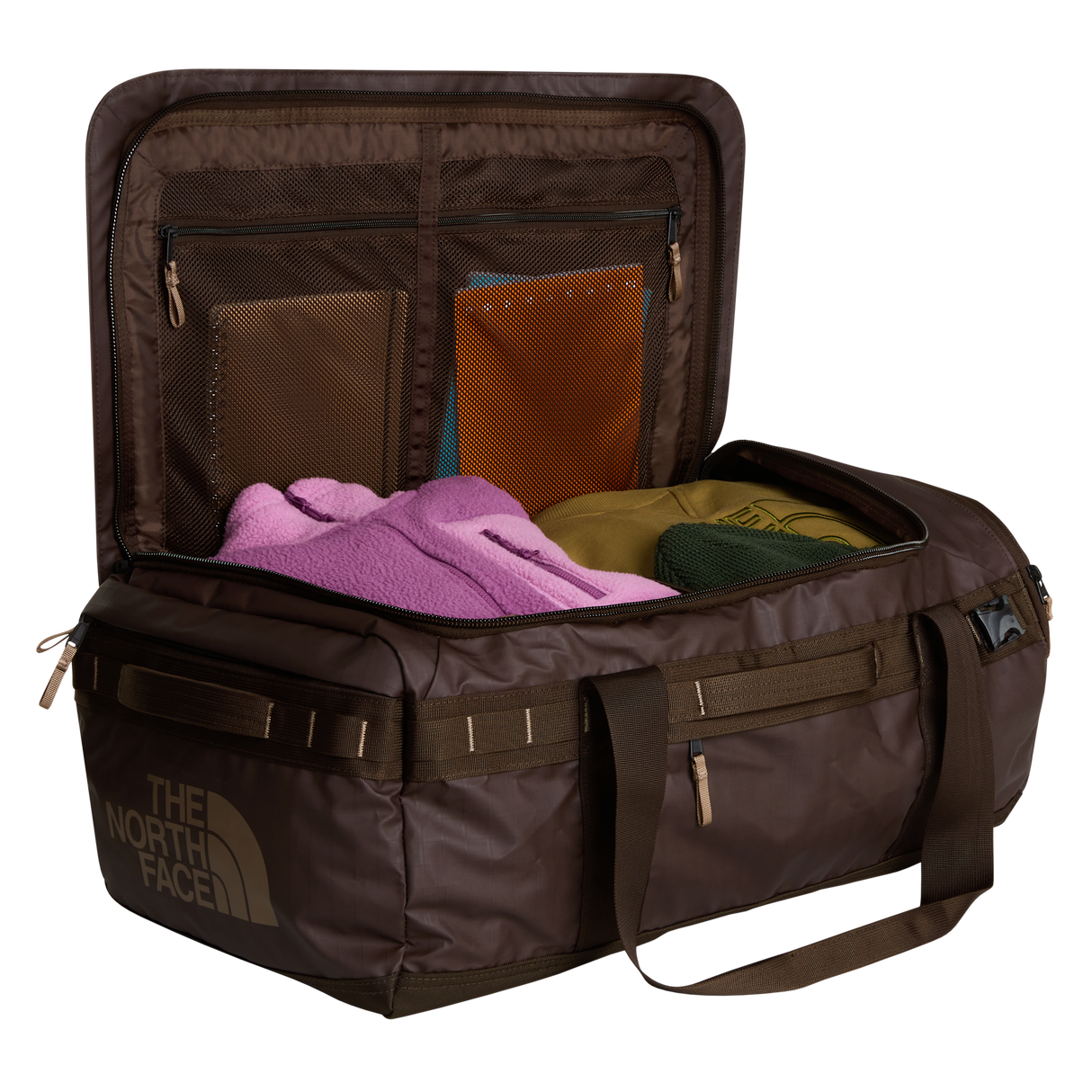The North Face - Base Camp Voyager Duffel 62l Base Camp - SHDBCHSKP/HYPRB - vista alternativa 4