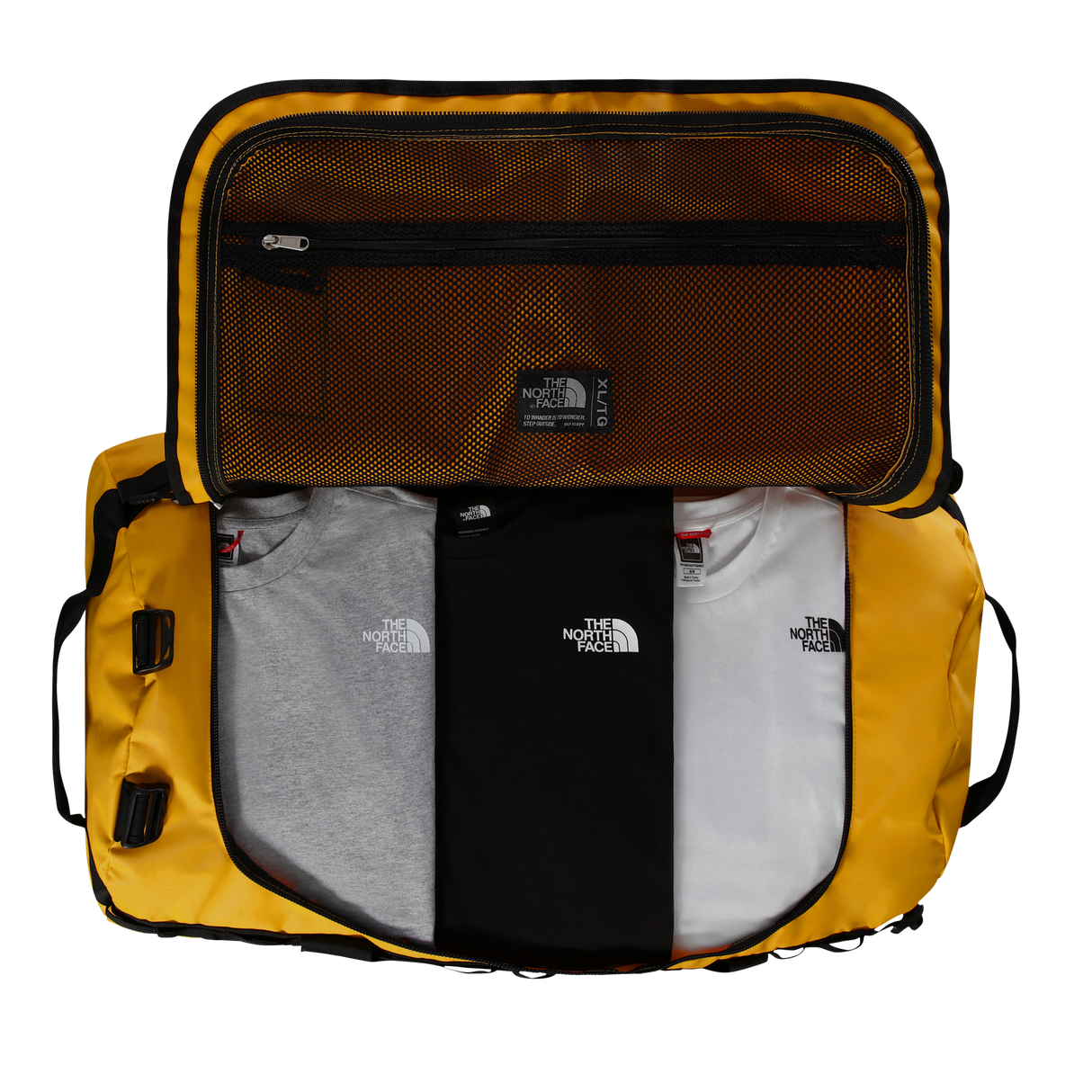 The North Face - Base Camp Duffel - Xl Base Camp - Summit Gold-TNF Black-N - vista alternativa 1