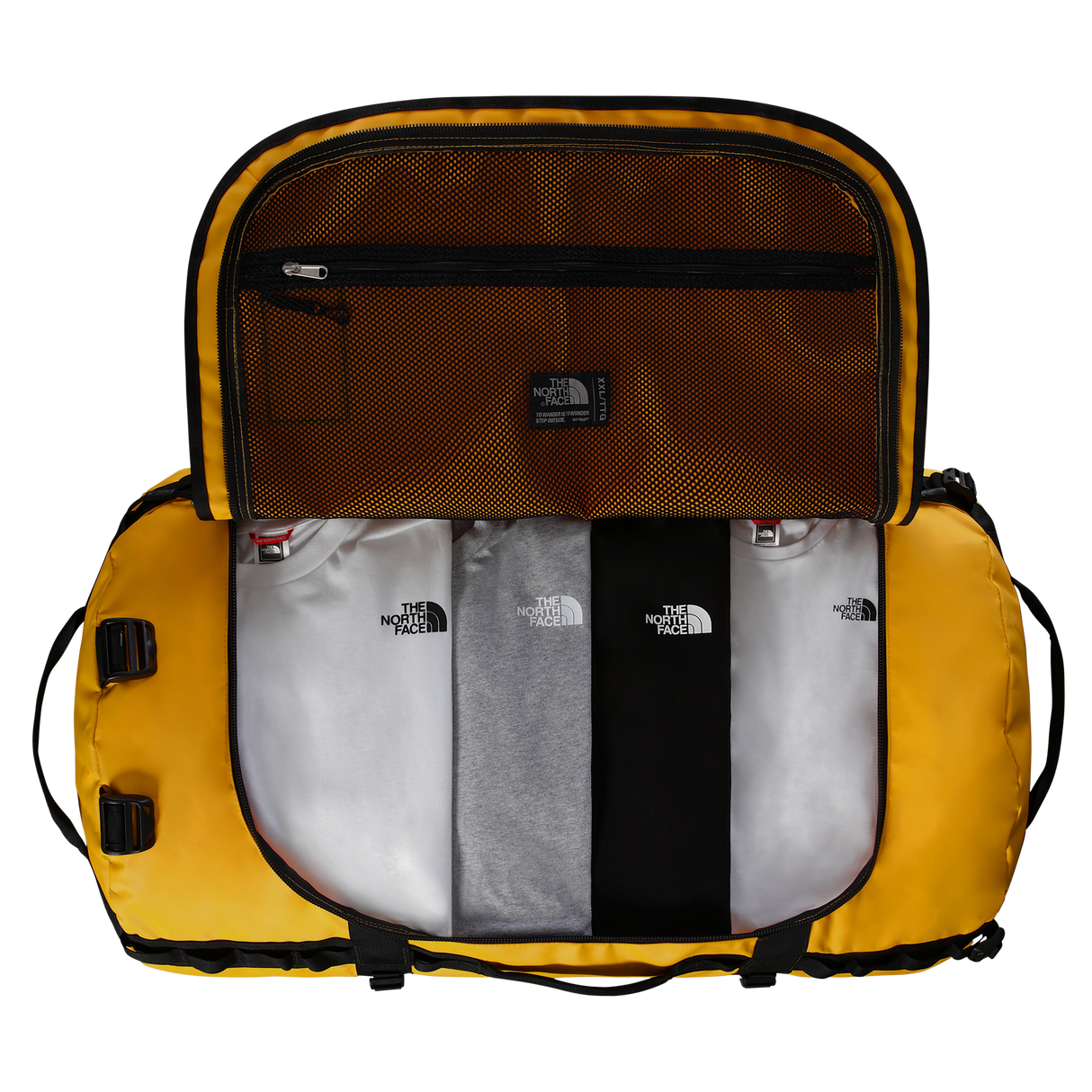 The North Face - Base Camp Duffel - Xxl Base Camp - Summit Gold-TNF Black-N - vista alternativa 1
