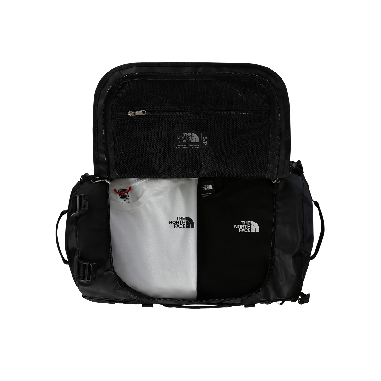 The North Face - Base Camp Duffel - S Base Camp - TNF Black-TNF White-NPF - vista alternativa 1