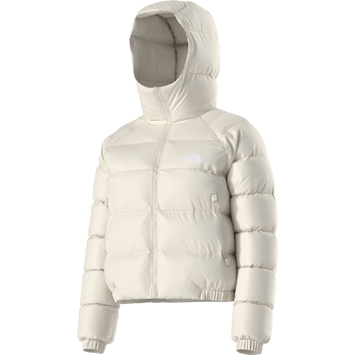 The North Face - Hydrenalite Down Hoodie da donna - WHITE DUNE - vista alternativa 2
