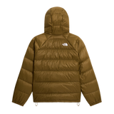 The North Face - Hydrenalite Down Hoodie Caraway Seed da uomo - TNFBLK/BRNNRABL - vista alternativa 1