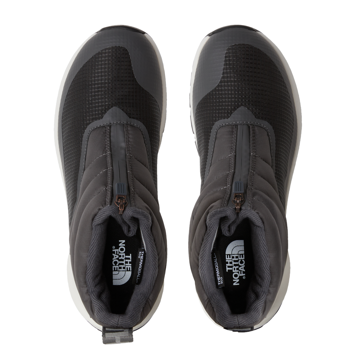 The North Face - Thermoball Progressive Zip Ii Wp Sh da donna - ANTHRACITE GREY/WHITE A - vista alternativa 1