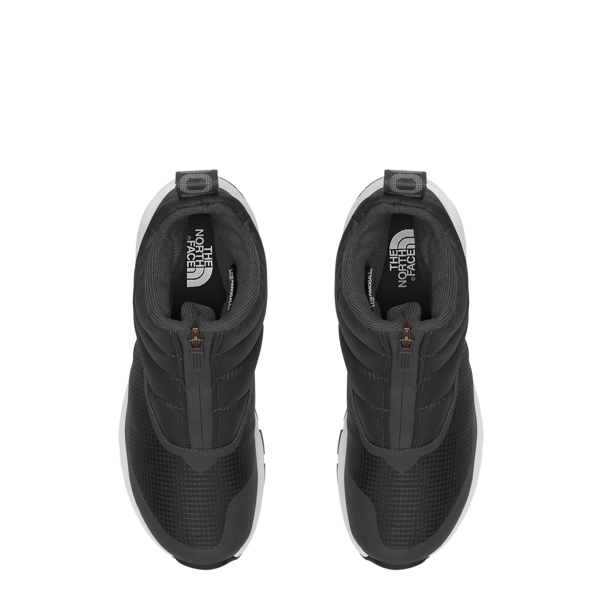 The North Face - Thermoball Progressive Zip Ii Wp Sh da donna - ANTHRACITE GREY/WHITE A - vista alternativa 2