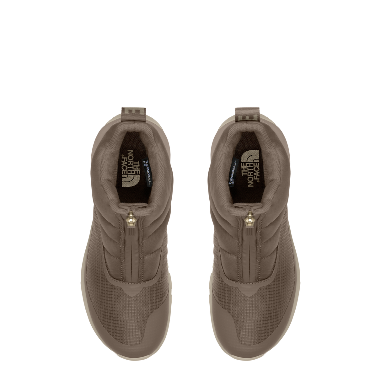 The North Face - Thermoball Progressive Zip Ii Wp Sh da donna - SOY BEIGE/YAM - vista alternativa 2