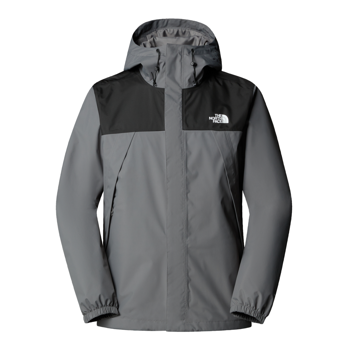 The North Face - Antora Jacket da uomo - Smoked Pearl/TNF Black/ - vista principale