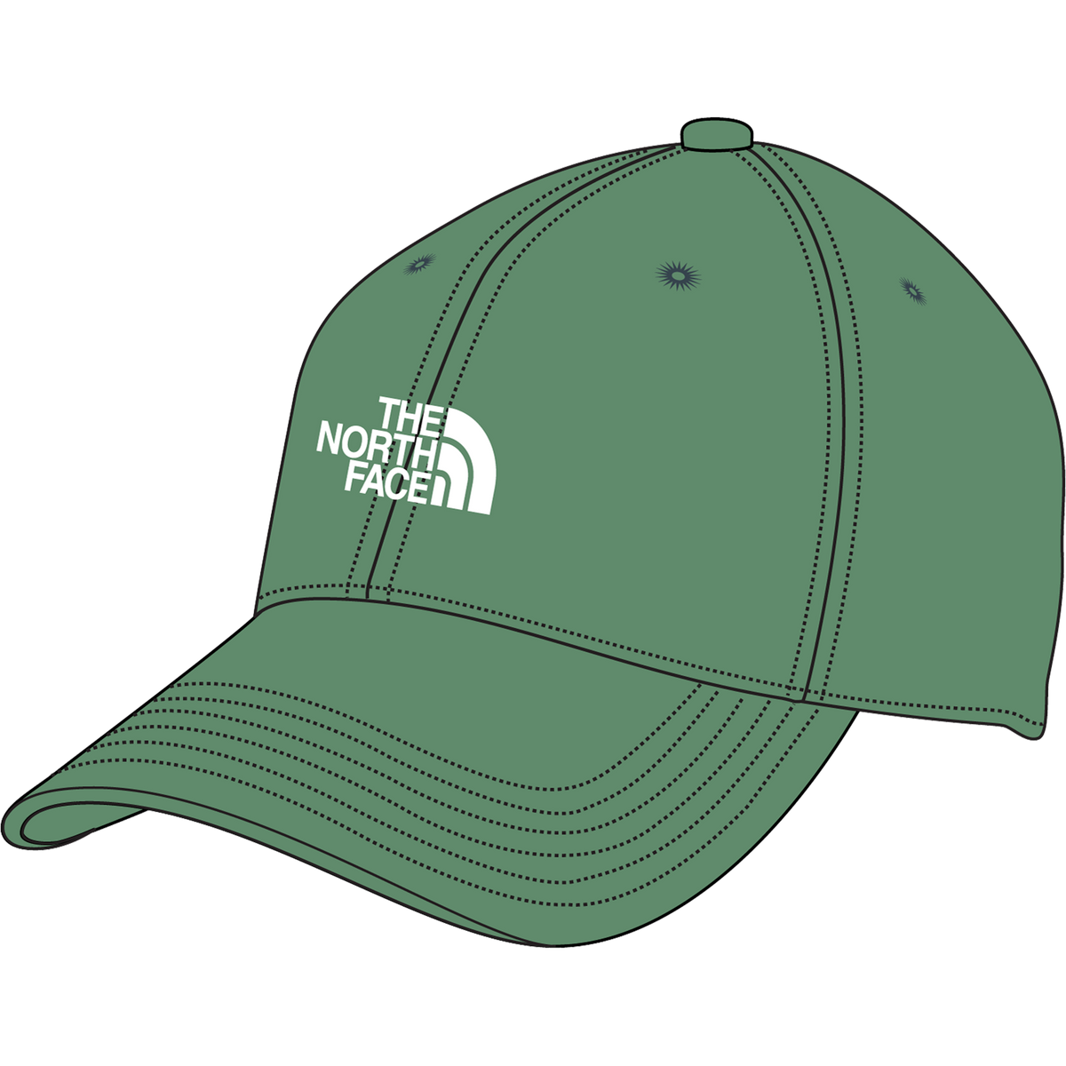 The North Face - Kids Classic Recycled 66 Hat - Green - vista alternativa 10