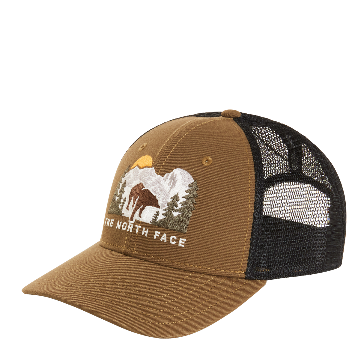The North Face - Embroidered Mudder Trucker Caraway Seed/Bear unisex - FOSILIVR/FSTARD - vista principale