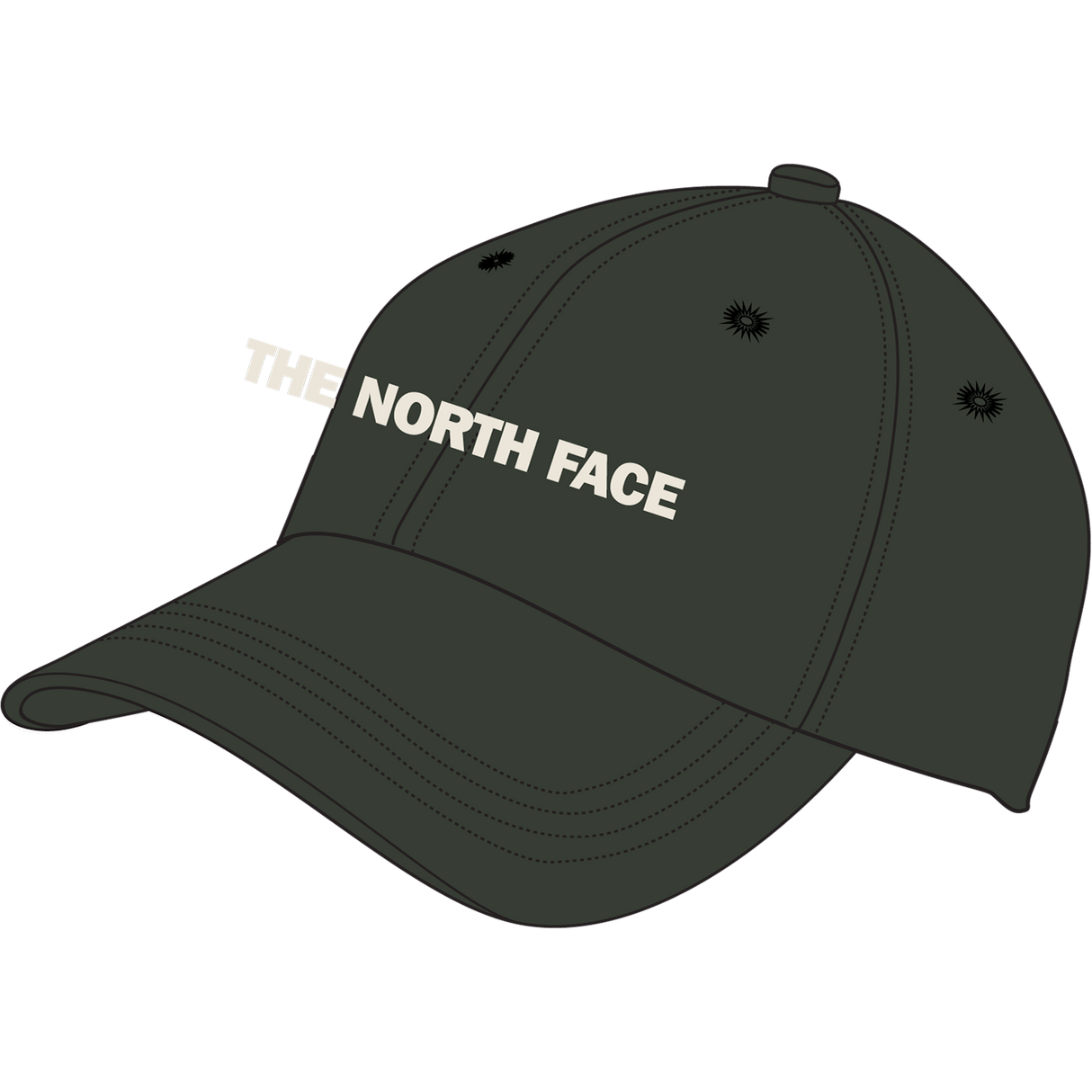 The North Face - Roomy Norm Hat Elements TNF unisex - POSEIDN/URBNAVY - vista alternativa 10