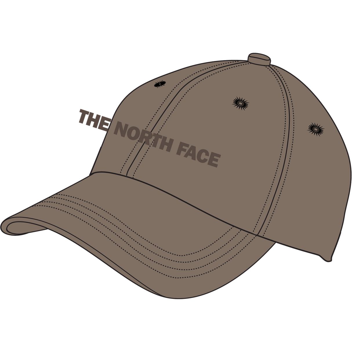 The North Face - Roomy Norm Hat Elements TNF unisex - RCKTR/HGRSGGRPH - vista alternativa 10