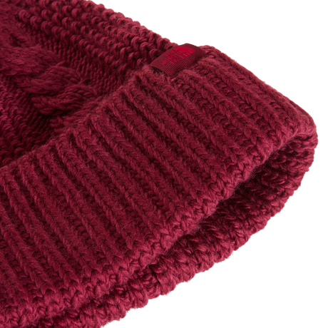 The North Face - Oh Mega Beanie da donna - Red - vista alternativa 2