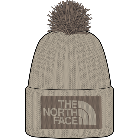 The North Face - Heritage Ski Tuke Smokey Brown/tnf Orange unisex - Beige - vista alternativa 10