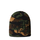 The North Face - Reversible Highline Beanie Tnf Black Tnf Camo unisex - BLACK - vista principale