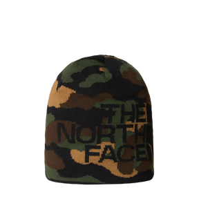 The North Face - Reversible Highline Beanie Tnf Black Tnf Camo unisex - BLACK - vista principale