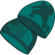 The North Face - Reversible Highline Beanie Tnf Black Tnf Camo unisex - QSLVRGR/VLVTPRP - vista alternativa 10