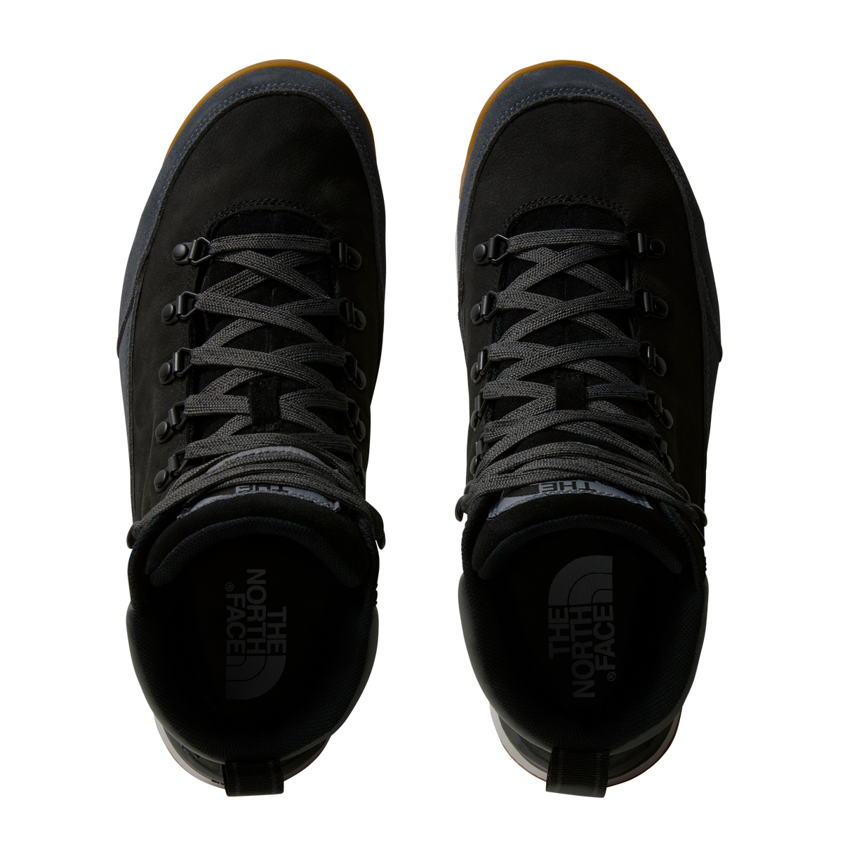 The North Face - Back-to-berkeley Iv Leather Wp Stone Slab/tnf da uomo - TNF BLACK/ASPHALT GREY - vista alternativa 1
