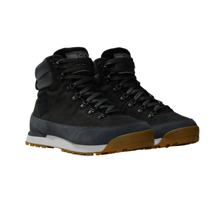 The North Face - Back-to-berkeley Iv Leather Wp Stone Slab/tnf da uomo - TNF BLACK/ASPHALT GREY - vista alternativa 4
