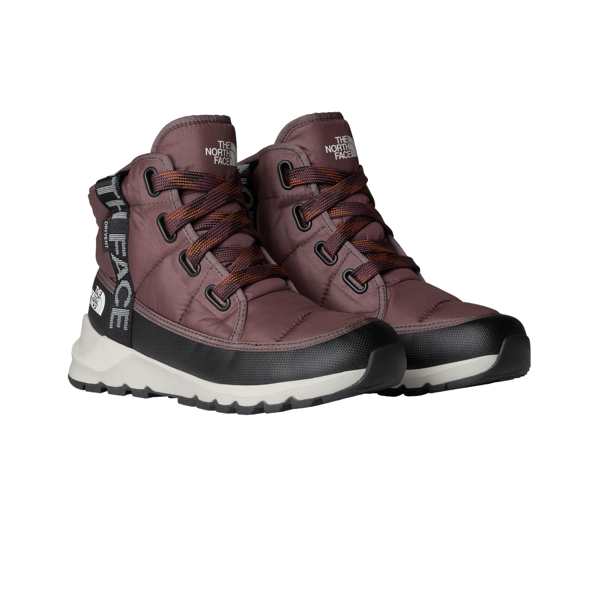The North Face - Thermoball Lace Up Luxe Wp Tawny da donna - SHRMBRN/REDORNG - vista alternativa 8