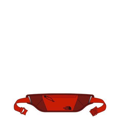 The North Face - Sunriser Run Belt unisex - Lava Red/Iron Clay - vista principale