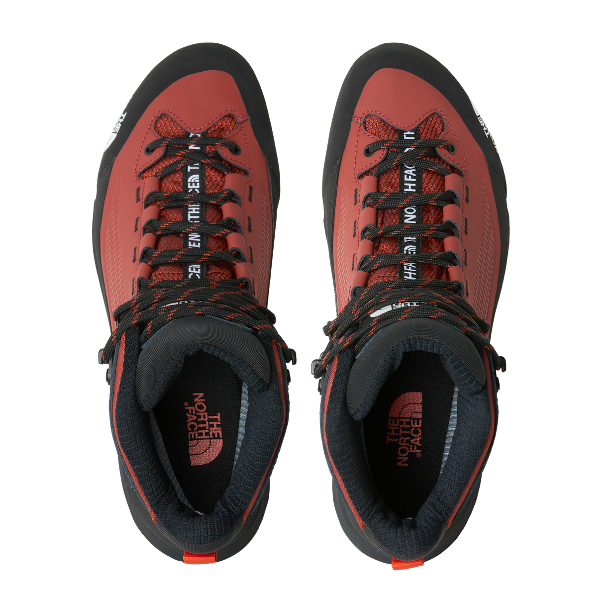 The North Face - Verto Alpine Mid Gore-tex New Taupe da uomo - Iron Clay/Lava Red - vista alternativa 1