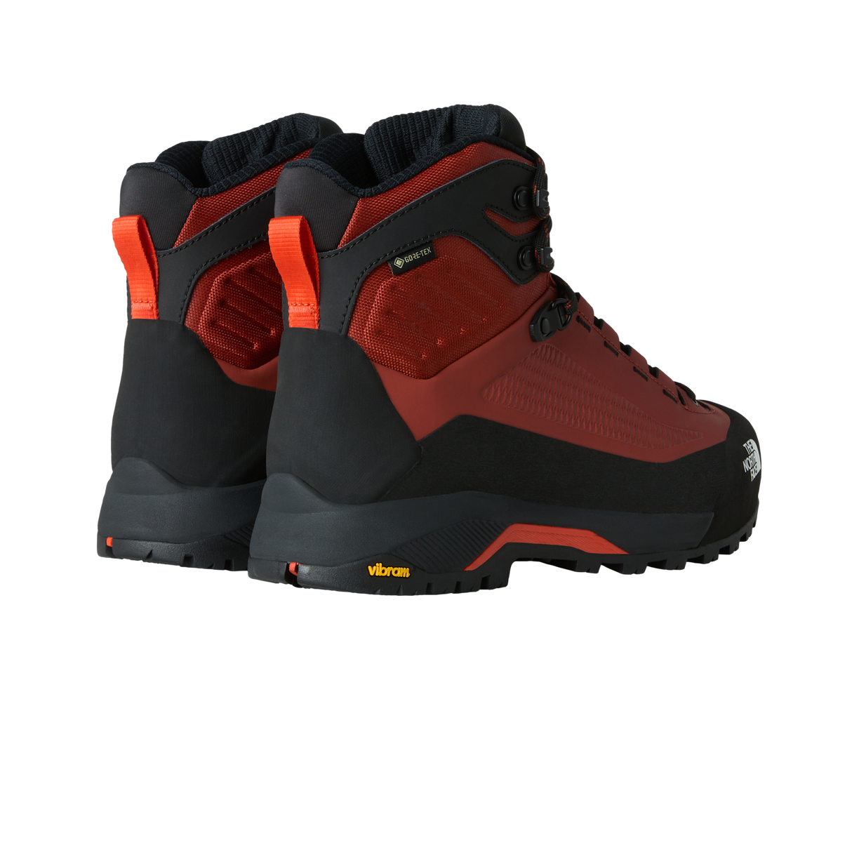 The North Face - Verto Alpine Mid Gore-tex New Taupe da uomo - Iron Clay/Lava Red - vista alternativa 6