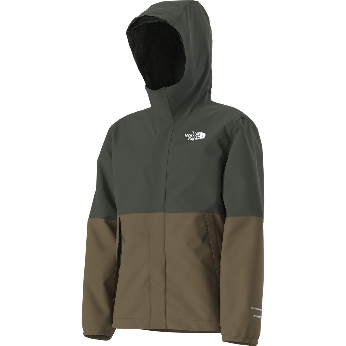 The North Face - B Warm Antora Rain Jacket - BOTTLE GREEN/CARAWAY SE - vista alternativa 2