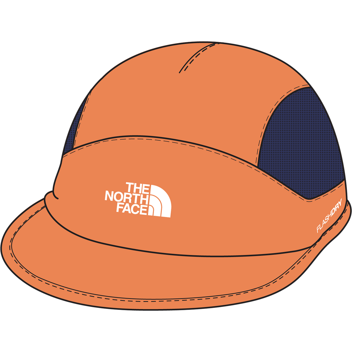 The North Face - Summer Lt Run Hat unisex - Papaya - vista alternativa 10