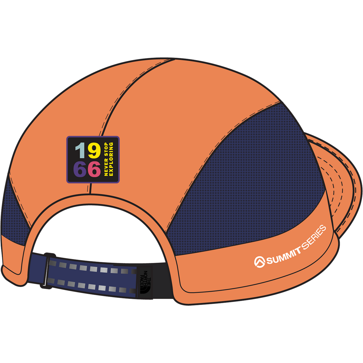 The North Face - Summer Lt Run Hat unisex - Papaya - vista alternativa 11